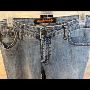 Dollhouse Womens Light Denim Low Rise Jeans